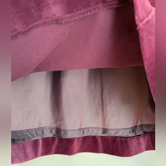 Vintage Velvet Midi Skirt with Rosette 🌹- S - Picture 12 of 14